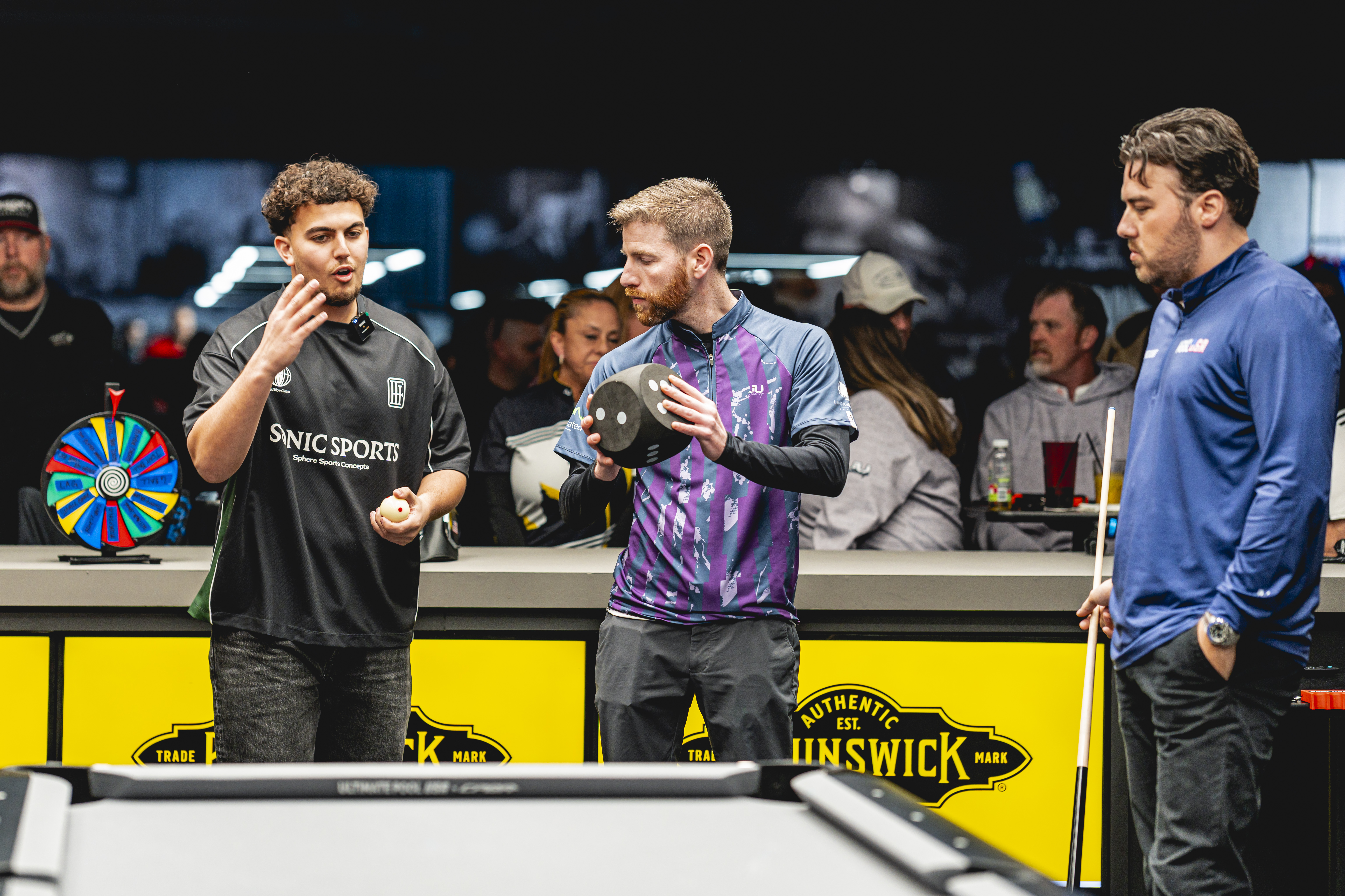 Ayd with fellow players